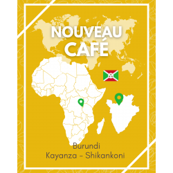 Café moulu Burundi - Shikankoni