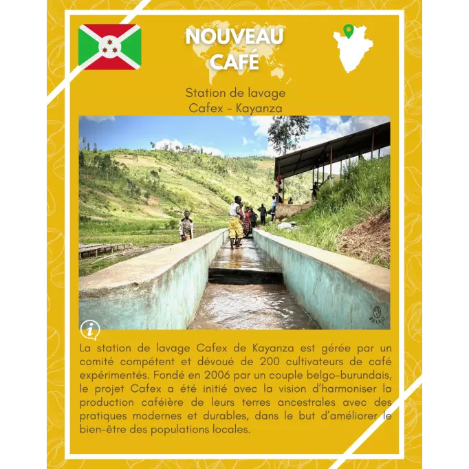 Café moulu Burundi - Shikankoni Café moulu Burundi - Shikankoni