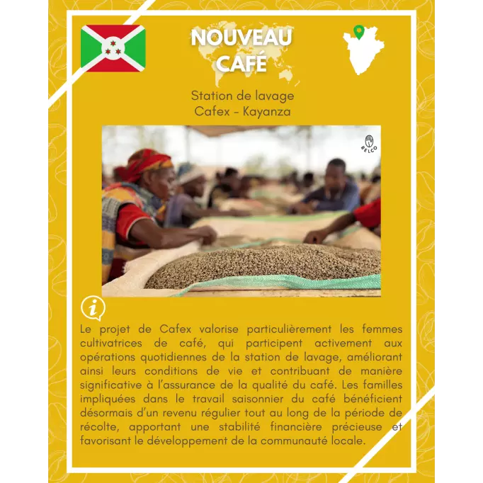 Café moulu Burundi - Shikankoni Café moulu Burundi - Shikankoni