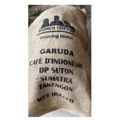 Sac de jute du café Garuda
