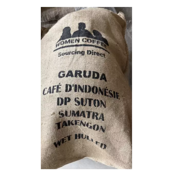 Sac de jute du café Garuda