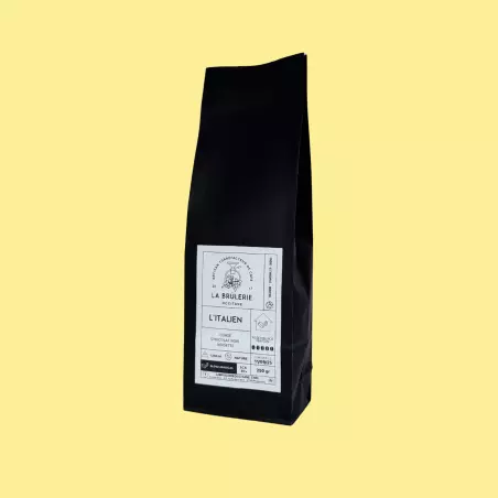 L’Italien | Café en grain - Assemblage corsé 100% Arabica