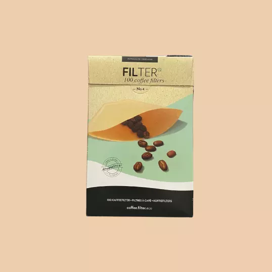Filtre à café n°4 x100 - Naturels