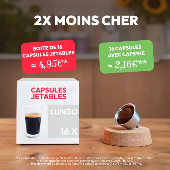 Coffret Caps'Me® compatible avec Dolce Gusto®