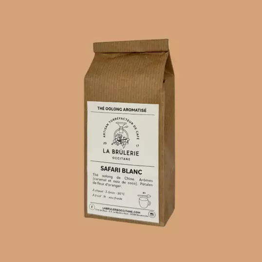 Safari Blanc – Thé Oolong aromatisé