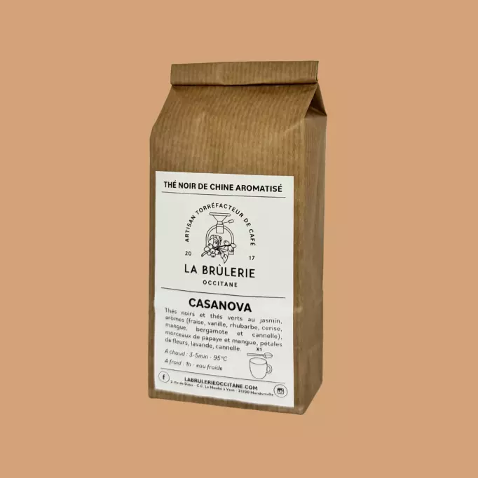 Casanova – Thé noir aromatisé