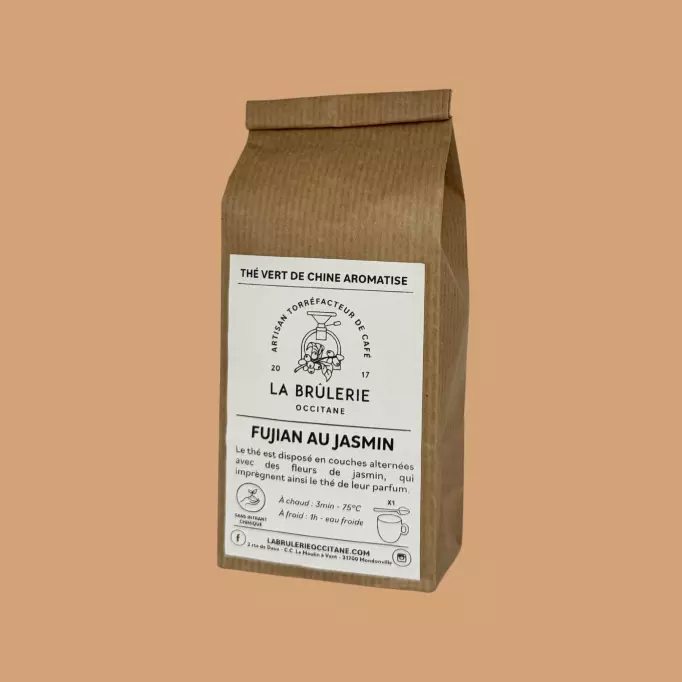 Fujian au Jasmin vert – Thé vert parfumé*