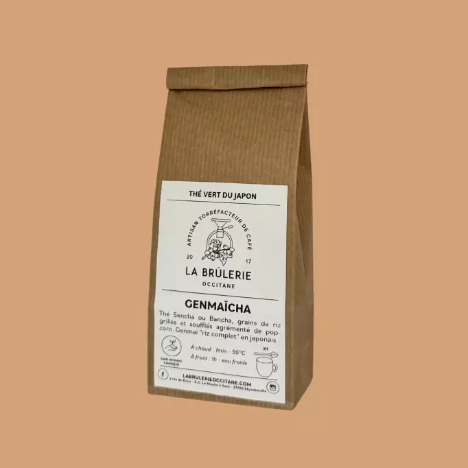 Kagoshima Genmaïcha - thé vert au riz soufflé