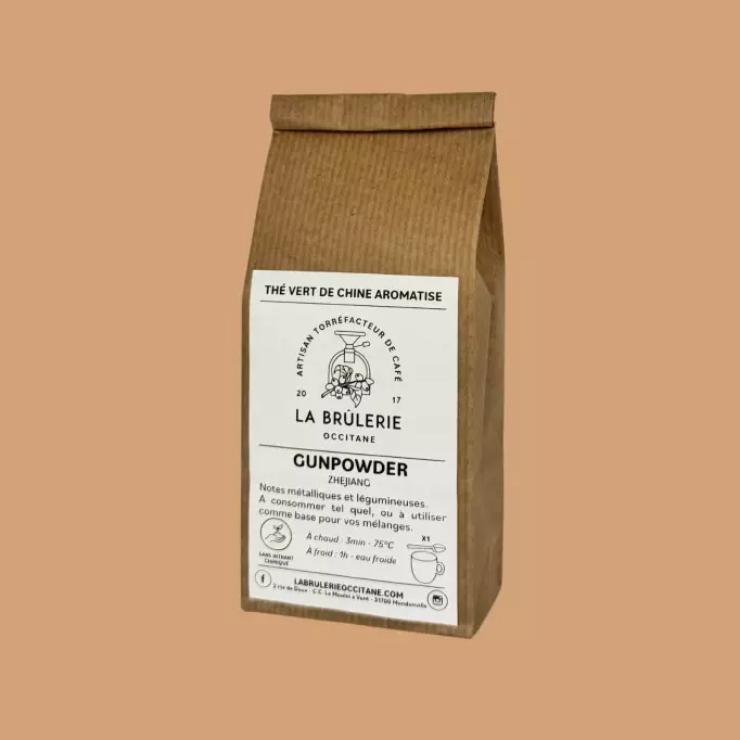 Gunpowder - thé vert de Chine nature