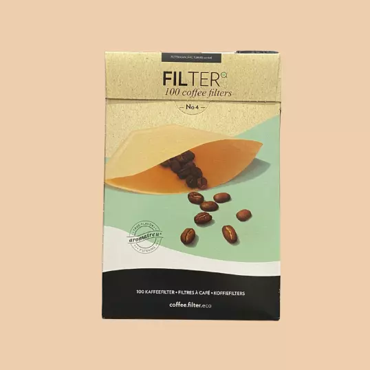 Filtre à café n°4 x100 - Naturels