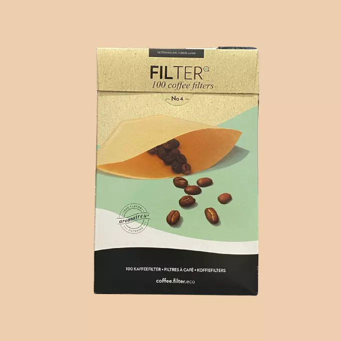 Filtre à café n°4 x100 - Naturels