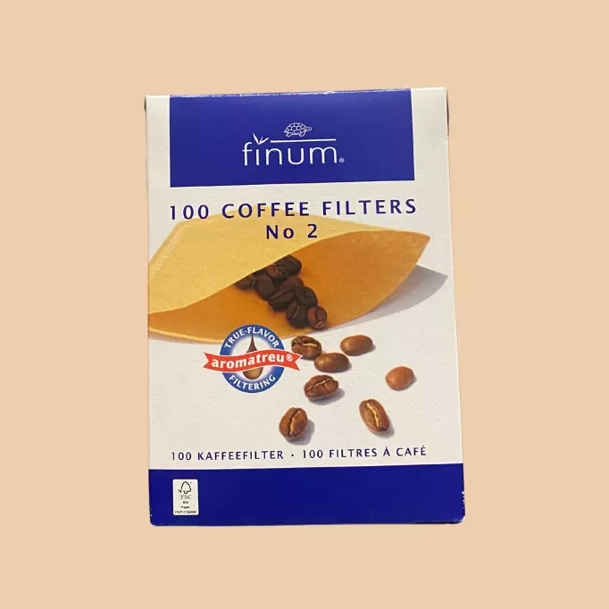 Filtre à café n°2 x100 - Naturels