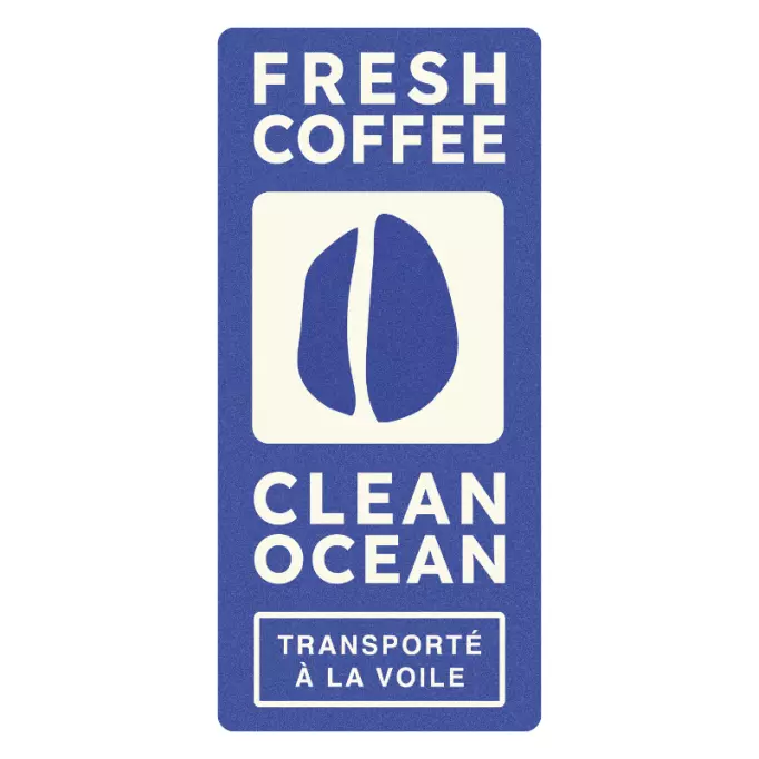 LOGO- FCCO - Fresh Coffee Clean Ocean -
Le café transporté à la voile