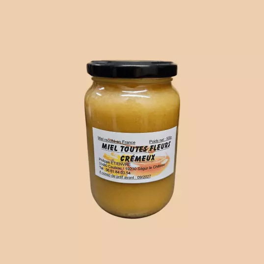 Miel crémeux toutes fleurs - Philippe Etienvre