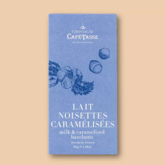 Tablette de chocolat au lait - Café Tasse©