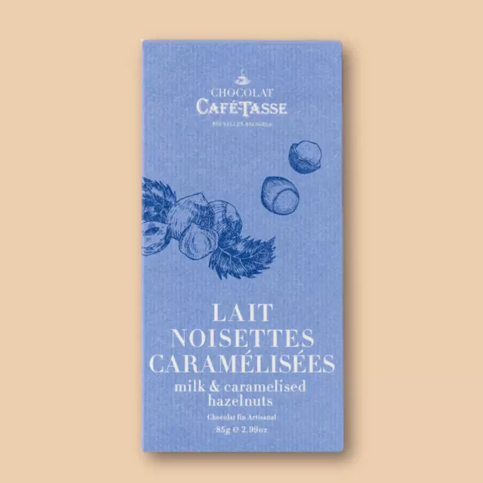 Tablette de chocolat au lait - Café Tasse©