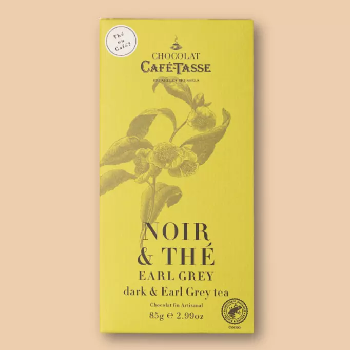 Tablette noir & Thé Earl Grey de CaféTasse©