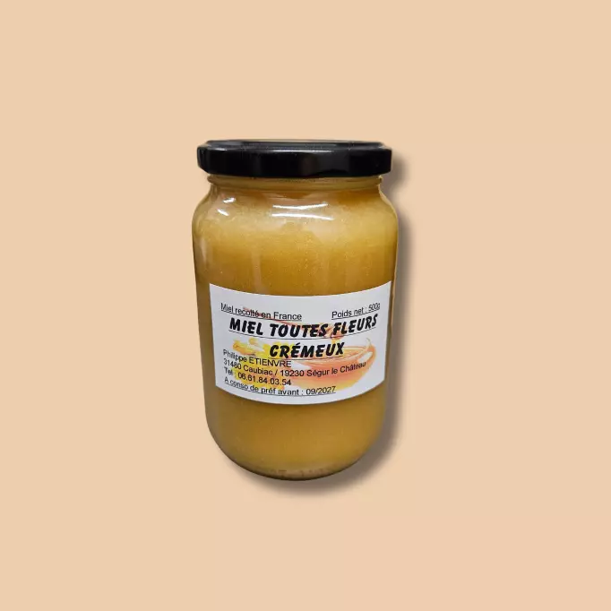 Miel crémeux toutes fleurs - Philippe Etienvre
