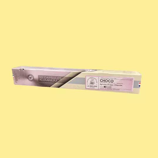 Capsules aluminium compatibles Nespresso® - Choco