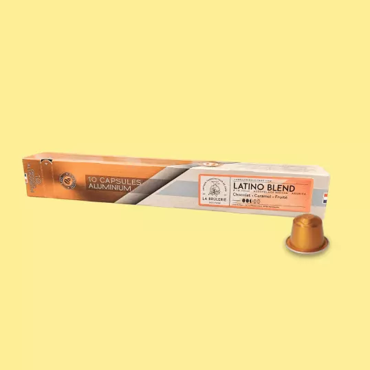 Capsules aluminium compatibles Nespresso® - Latino