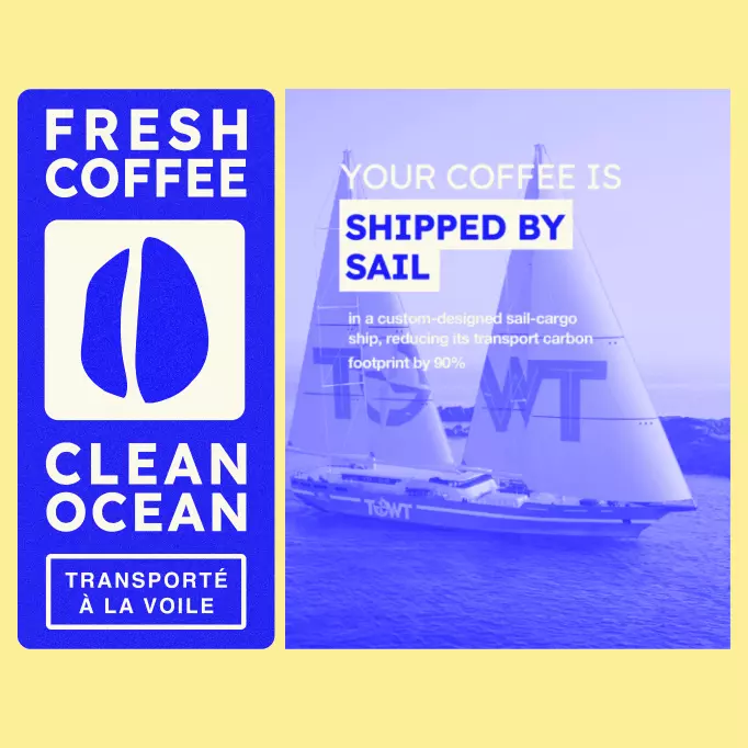 logo café à la voile