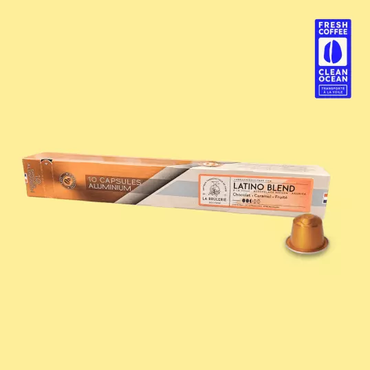 Capsules aluminium compatibles Nespresso® - Latino