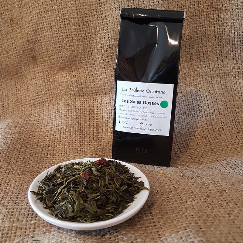 Les Sales Gosses – Thé vert aromatisé* Les Sales Gosses – Thé vert aromatisé*