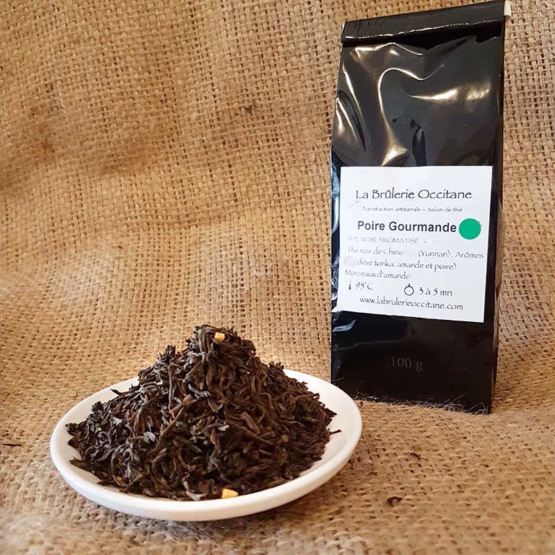 Poire Gourmande – Thé noir aromatisé* Poire Gourmande – Thé noir aromatisé*
