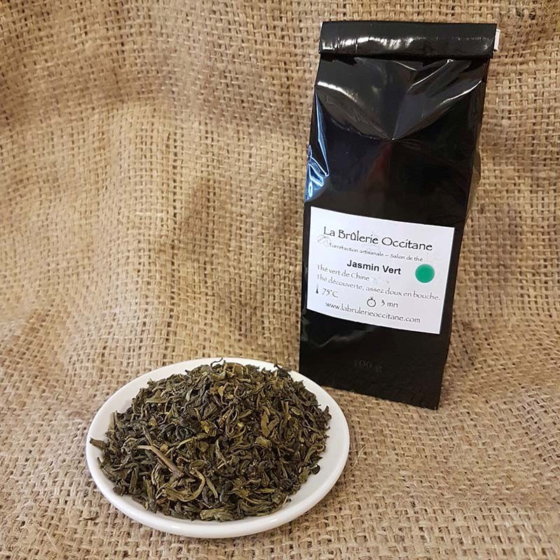 Jasmin vert – Thé vert parfumé* Jasmin vert – Thé vert parfumé*