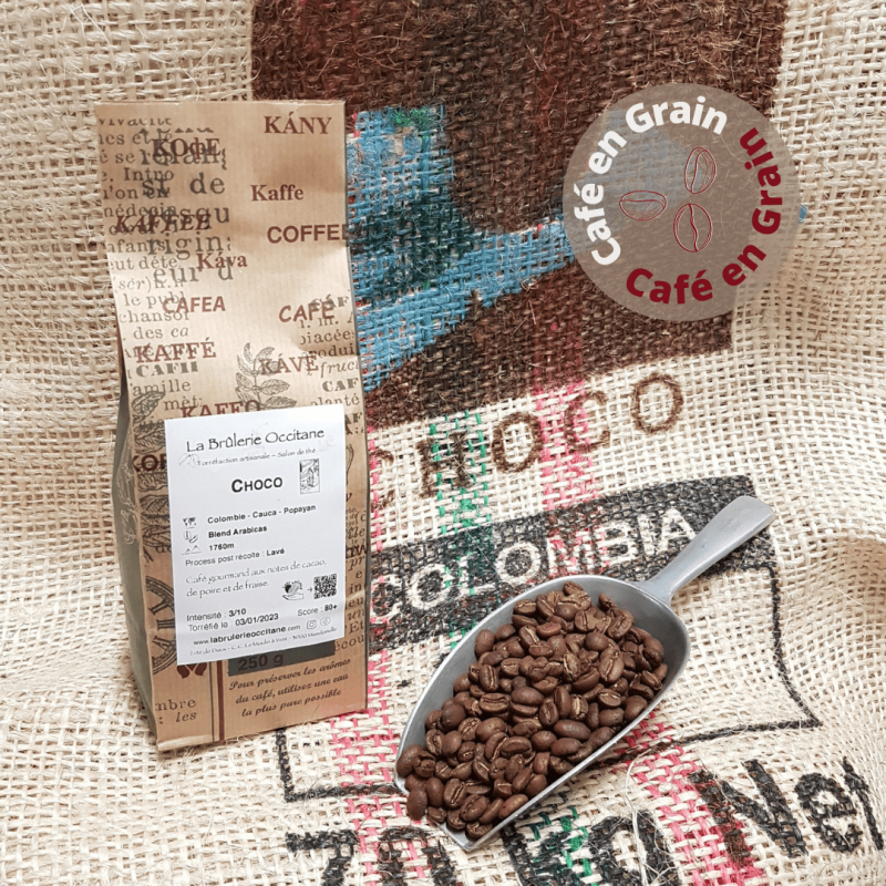 Colombie - Cauca - café en grain