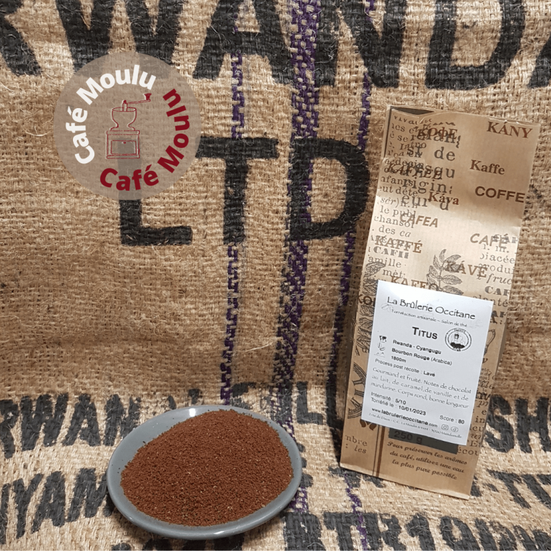 Rwanda - Cyangugu - Titus - Cafés moulus